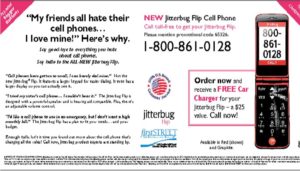 Jitterbug Flip Cell Phone
