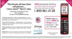 Jitterbug Flip Cell Phone