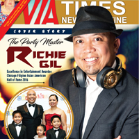 Party Master Richie Gil Recipient of 2016 Chicago Filipino Asian American Hall of Fame, Excellence in Entertainment