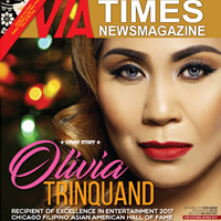 Olivia Trinquand Excellence in Entertainment Chicago Filipino Asian American Hall of Fame 2017