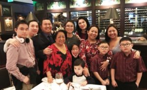 Surprise Birthday Party in Honor of Eva Himatay Tribaco, Retired R.N. Capital Grill Rosemont – February 10, 2018 Lovingly given by her nieces Debbie Gonzales, Love & Grace and nephew Philip