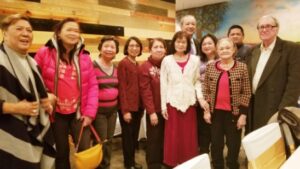 Surprise birthday party in honor of Norma Contreras, hosted by Niece Liza Gino, Author of novel “Imelda’s Secret. Fun evening held at the Kusina de Manila attended by family and friends on January 19, 2023.