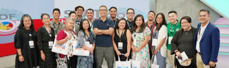 GMA Pinoy TV hosts Fil-Am leaders for Thanksgiving, Network visit