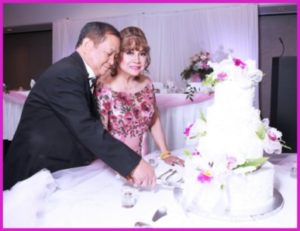 The Rev. Pascual Tayco & His Wife Lydia Celebrating Their 6th Covenant of Love