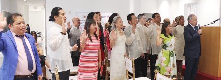 The Philippine Embassy Welcomes New Officers of the Filipino American Cancer Care (FACC)