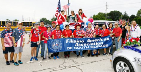 Filipino American Association of South DuPage Joins July 4th Parade in Darien, IL Filipino American Association of South DuPage Joins July 4th Parade in Darien, IL
