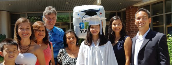 Congratulations to Maya Leighton on her Graduation Day! Oscar Mayer Magnet School – 8th Grade