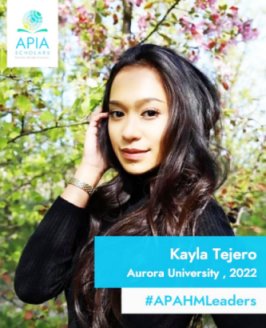 Via Times Columnist Kayla Tejero wins $20,000 Asian Pacific Islander Americans (APIA) Scholarship 2020