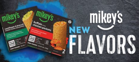 Mikey’s Introduces Two New Gluten-Free, Dairy-Free Pockets