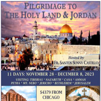 Pilgrimage to the holy land and Jordan