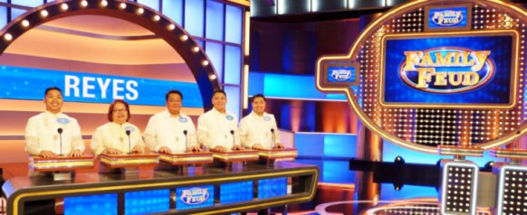 The Amazing Filipino Pride Reyes Family on the Family Feud TV Game Show