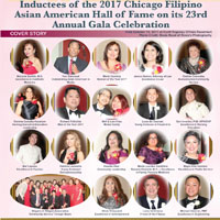 Awards Ceremonies of 2017 Chicago Filipino Asian American Hall of Famers