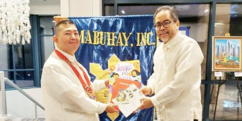 Embassy Hands Over Books For Mabuhay Inc. Culture School