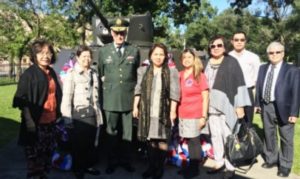 MAYWOOD, ILLINOIS HONORS SOLDIERS FROM 192ND TANK BATALLION, WWII DURING THE MAYWOOD BATAAN DAY 76TH ANNUAL MEMORIAL SERVICE