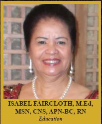 Isabel Faircloth Education