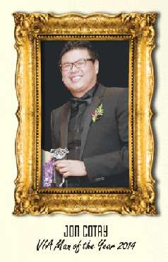 Jon Cotay – VIA Man of the Year 2014